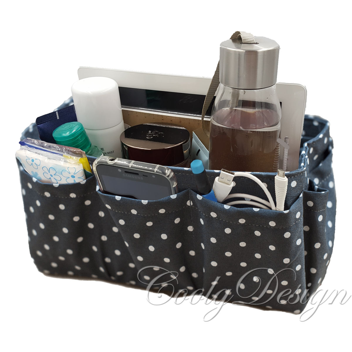 AlgorithmBags Purse Organizer Insert with zippers | India | Ubuy